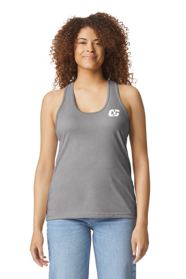 CG Softstyle® Women’s CVC Racerback Tank