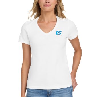 CG Softstyle® Women's Fit V-Neck T-Shirt